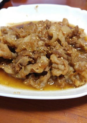 ☆豚肉のしょうが焼き☆♪-レシピのメイン写真
