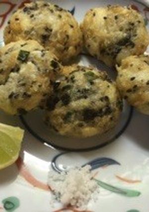 山芋の落としあげ-レシピのメイン写真