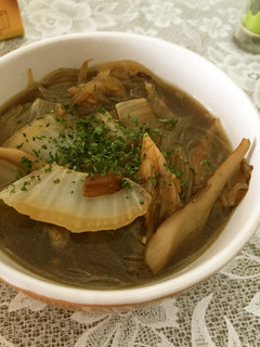 舞茸と白菜の春雨中華スープ-レシピのメイン写真