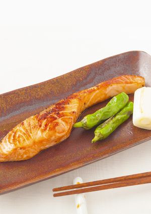 フライパンで簡単♪サーモンの幽庵焼き-レシピのメイン写真
