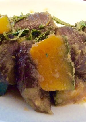 ナスとカボチャの簡単すぎ煮物-レシピのメイン写真