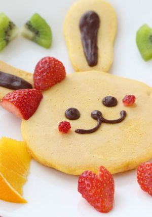 イースターキャロットパンケーキ-レシピのメイン写真