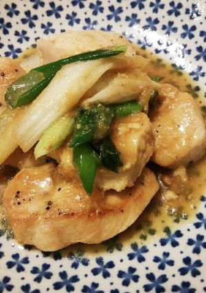 やわらか☆鶏むね肉の味噌生姜煮-レシピのメイン写真