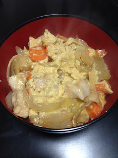 フライパンで親子丼-レシピのメイン写真