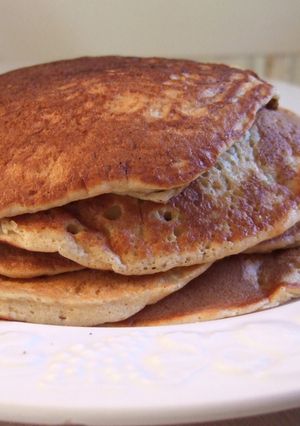 もちふわ♪カッテージチーズのパンケーキ-レシピのメイン写真