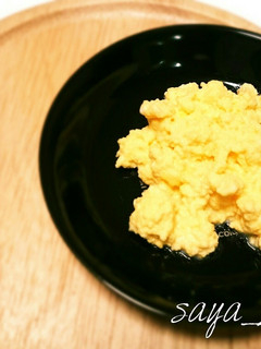 レンジで簡単スクランブルエッグ【離乳食】-レシピのメイン写真
