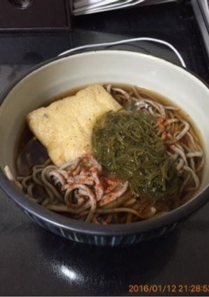 メカブ蕎麦-レシピのメイン写真