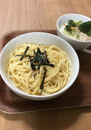 手抜き たらこパスタ-レシピのメイン写真