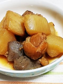 大根と鶏肉の簡単煮♪-レシピのメイン写真
