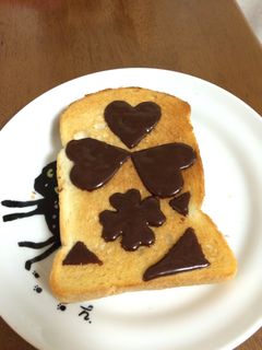 子供と一緒に朝食つくり-レシピのメイン写真