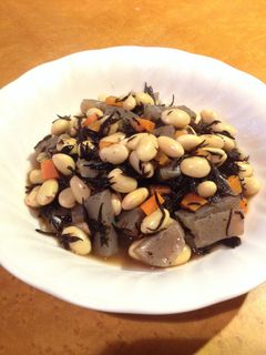 ヘルシー!大豆のひじき煮-レシピのメイン写真