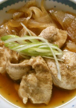簡単！鶏むねと玉ねぎの照り焼きレンジ蒸し-レシピのメイン写真