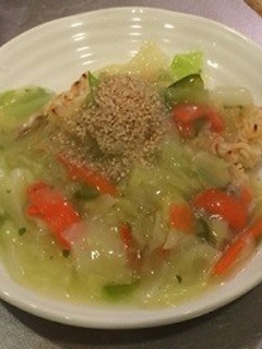 ラーメンdeおこげ◇野菜あんかけ-レシピのメイン写真
