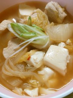 簡単!白菜ともやし豆腐 鶏肉の中華スープ-レシピのメイン写真