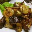 魔法のハーブ 肉厚しいたけとほたてソテー