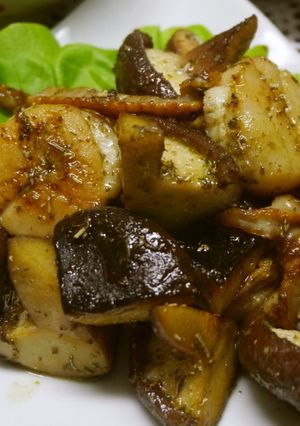 魔法のハーブ　肉厚しいたけとほたてソテー-レシピのメイン写真