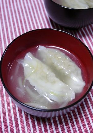 簡単！餃子の中華スープ-レシピのメイン写真