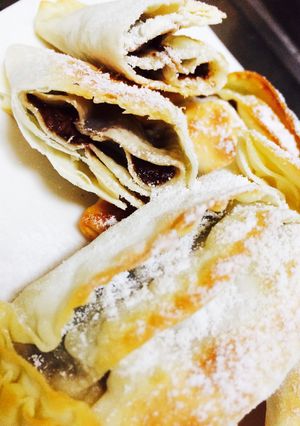余った餃子の皮で♪簡単チョコパイ-レシピのメイン写真