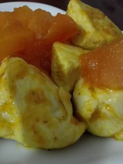 残り物で☆鶏肉&トマトのカレー炒め-レシピのメイン写真