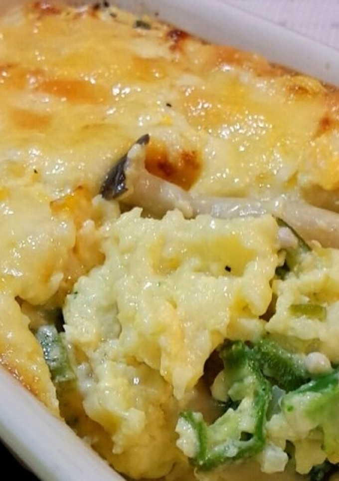 とろろ芋と野菜のこんがりチーズとろろ焼き-レシピのメイン写真