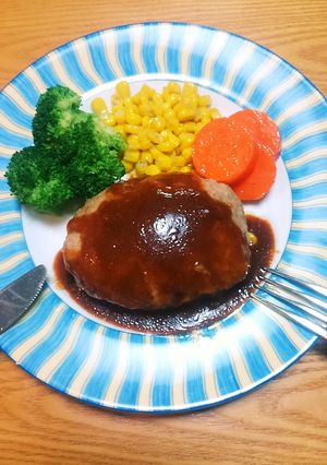 ◎基本のハンバーグ☆☆☆肉汁じゅわぁっと-レシピのメイン写真