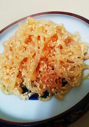 お弁当にも☆簡単お手軽しらたきタラコ-レシピのメイン写真