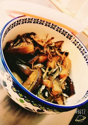 茄子とカチリジャコの甘辛炒め-レシピのメイン写真