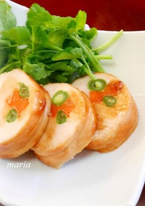 お正月✿鶏むね肉の野菜巻き✿-レシピのメイン写真