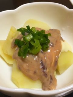 レンジで簡単☆塩辛ポテト☆-レシピのメイン写真