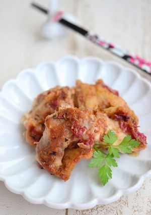 鶏もも肉の梅肉おかか炒め【作りおき】-レシピのメイン写真