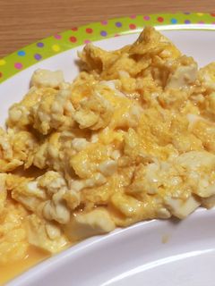 豆腐入りふわふわ卵焼き-レシピのメイン写真