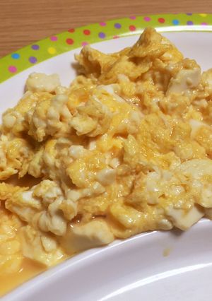 豆腐入りふわふわ卵焼き-レシピのメイン写真