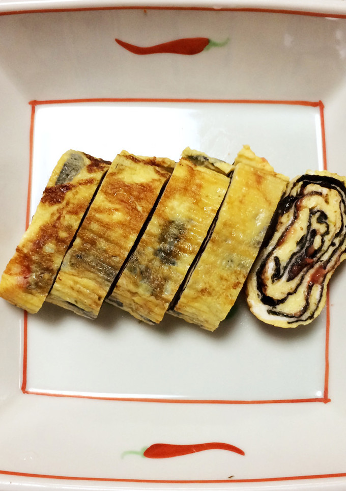 梅肉と海苔のたまご焼き-レシピのメイン写真