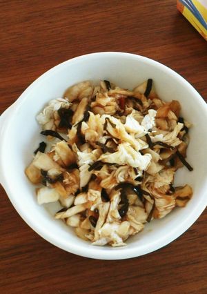 白菜しおこんぶ漬け＋ごま油-レシピのメイン写真
