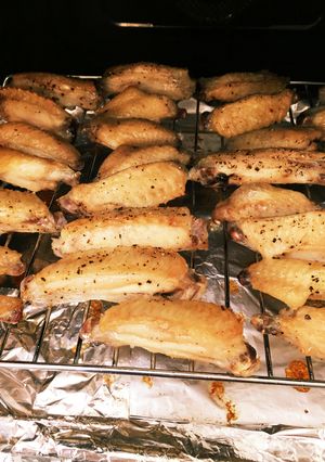 手羽中オープン焼き-レシピのメイン写真