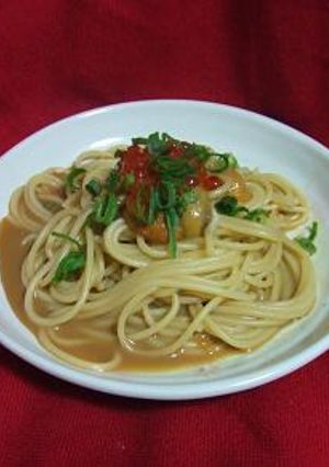 生うにのしょうゆパスタ。-レシピのメイン写真