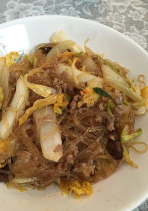 麻婆白菜風♪白菜とひき肉のピリ辛炒め煮-レシピのメイン写真