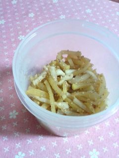 たくあんのきんぴら風♪-レシピのメイン写真