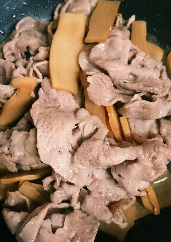 豚肉とメンマの塩コショウ炒め-レシピのメイン写真