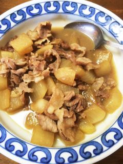 かぶと豚肉の炒め煮-レシピのメイン写真