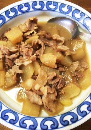 かぶと豚肉の炒め煮-レシピのメイン写真