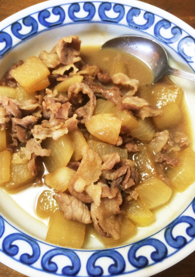 かぶと豚肉の炒め煮-レシピのメイン写真