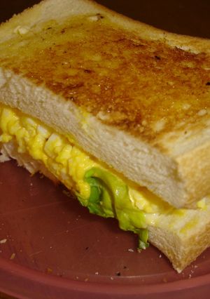 喫茶店風朝ごはん　トースト-レシピのメイン写真