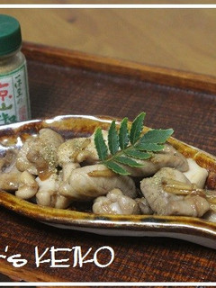 鮭の白子のしょうが煮-レシピのメイン写真