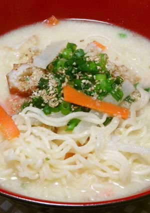 ✿サッポロ一番塩de酒粕ラーメン✿-レシピのメイン写真