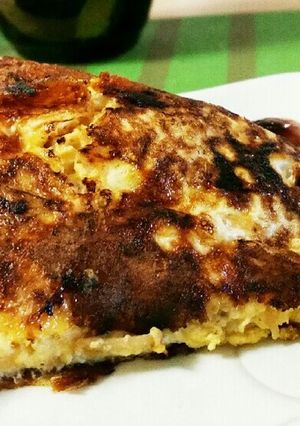 なめたけチーズの卵焼き-レシピのメイン写真