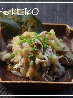 【農家のレシピ】豚肉のみぞれ和え-レシピのメイン写真