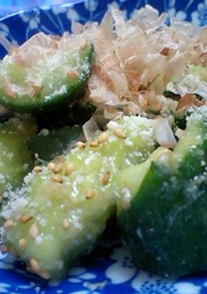 ●胡麻梅チーズときゅうりさん●-レシピのメイン写真