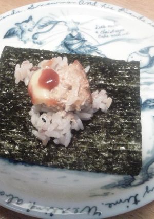 チーズハンバーグで手巻きごはん-レシピのメイン写真