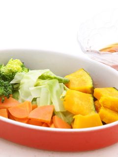 【使いきり】温野菜サラダ-レシピのメイン写真